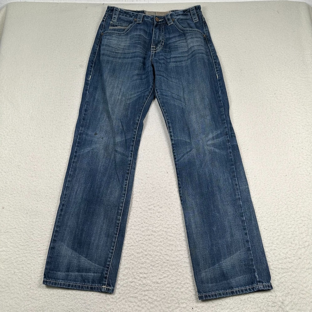 Rock & Roll Cowboy Jeans Mens 30x32‎ Cooper Competition Semi Tapered Blue